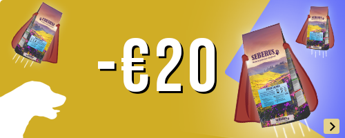 20 € Rabatt auf Seberus Hundefutter